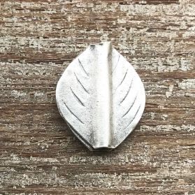 Fine Hill Tribe Silver Leaf Bead