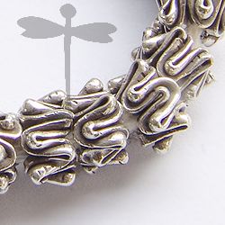 Hill Tribe Silver Spacer Beads