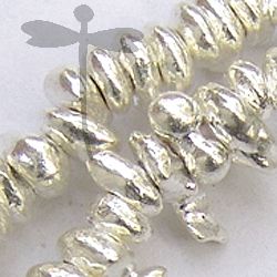 Hill Tribe Silver Free Form Beads