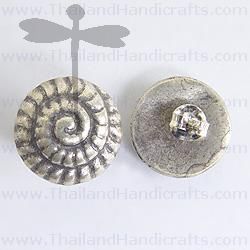 HILL TRIBE SILVER NAUTILUS EARRINGS







